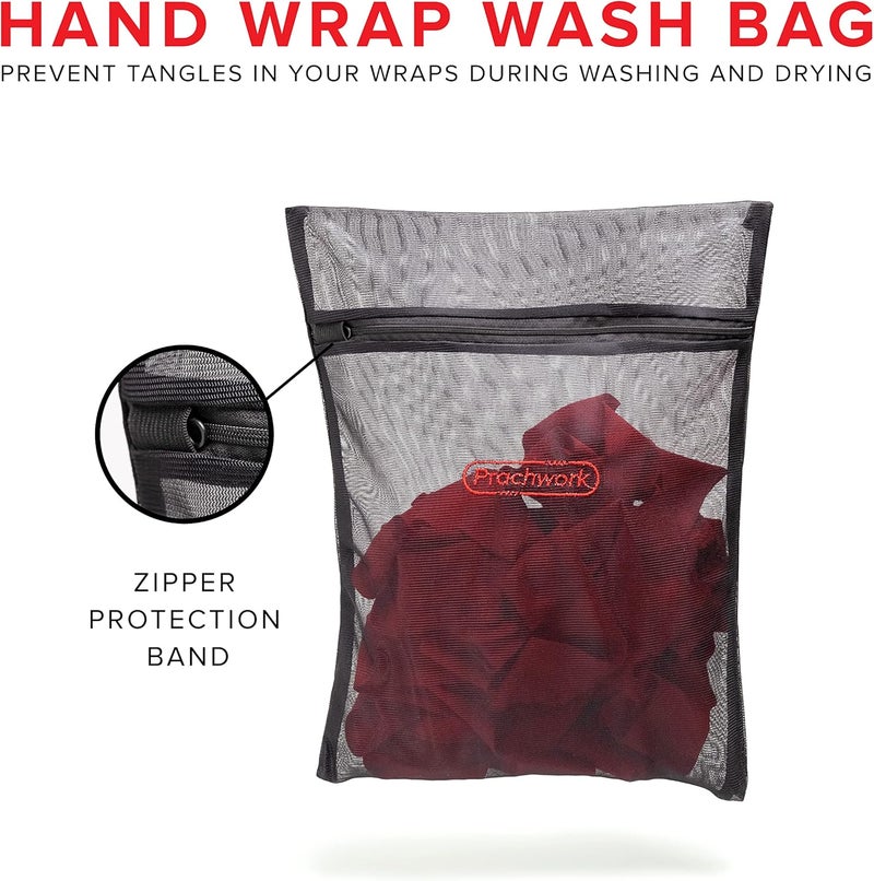 Prachwork Portable Hand Wrap Roller v2.0 & Laundry Mesh Bag for Boxing, MMA, Muay Thai Wraps - Image 5